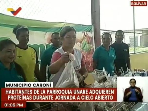 Bolívar | Ciudadanos son beneficiados con distribución de proteína animal en el mcpio. Caroní
