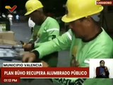 Carabobo | Ciudadanos son beneficiados con la recuperación del alumbrado público