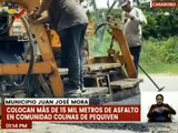 Carabobo | Gobierno regional coloca más de 15 mil metros de asfalto en el mcpio. Juan José Mora