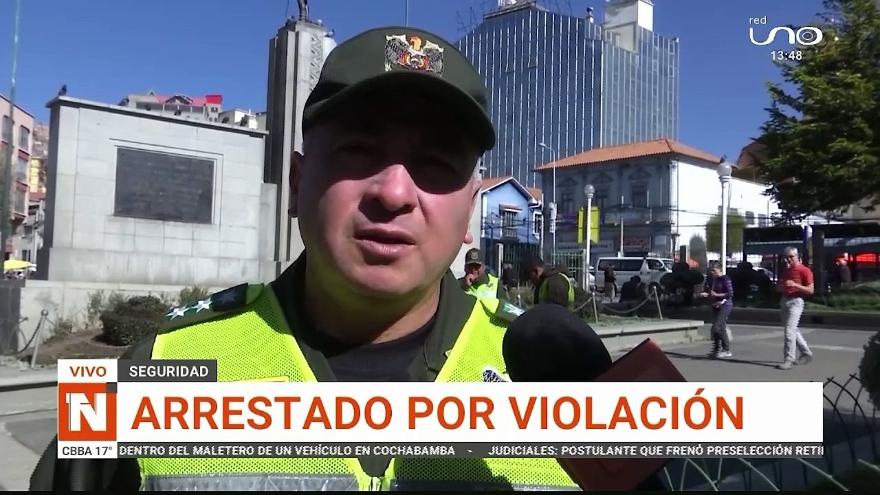 ARRESTADO POR VIOLACION