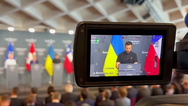Cumbre de paz en Suiza reafirma la integridad de Ucrania pero llama a negociar con Rusia
