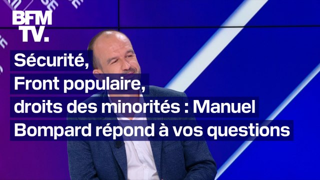 Sécurité, Nouveau Front populaire, droits des minorités: Manuel Bompard répond à vos questions