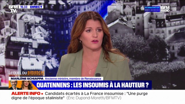 LFI n'est pas un parti féministe : Marlène Schiappa réagit à l'investiture puis au retrait d'Adrien Quatennens, condamné pour violences conjugales