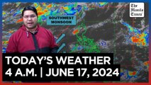 Today's Weather, 4 A.M. | June 17, 2024