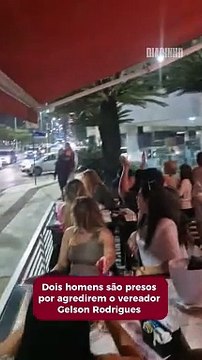Dois homens foram presos por agredirem vereador Gelson Rodrigues