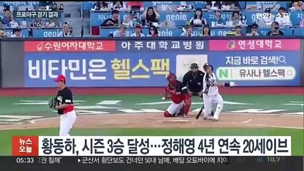 KIA, KT와 3연전 싹쓸이…한화는 연패 탈출