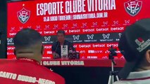 Técnico do Vitória abre o jogo sobre momento de Dudu no clube: 