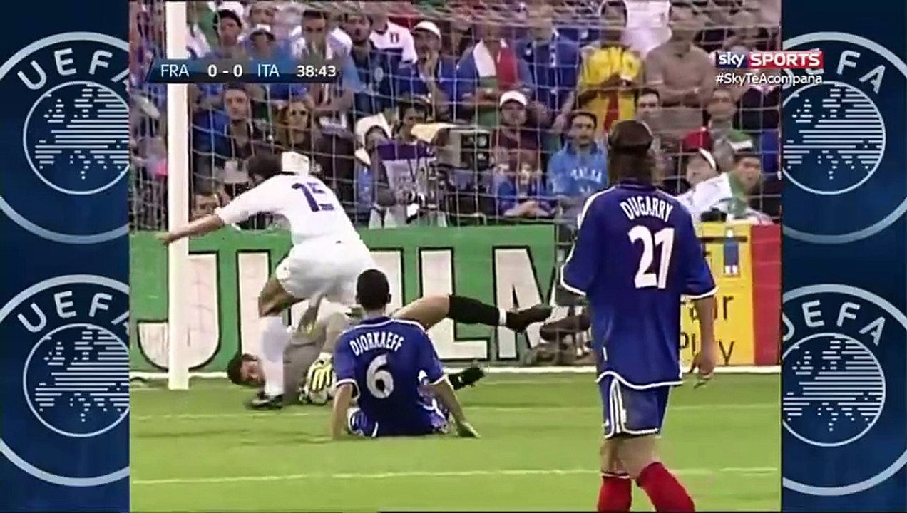 francia vs italia - final euro 2000