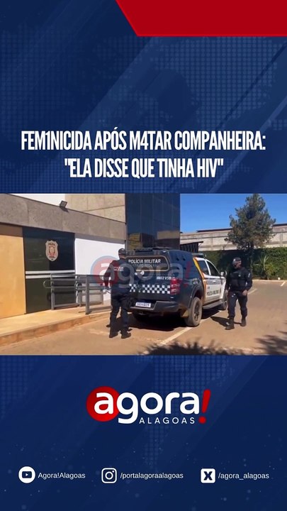 FEM1N1CIDA APÓS M4TAR COMPANHEIRA: "ELA DISSE QUE TINHA HIV"