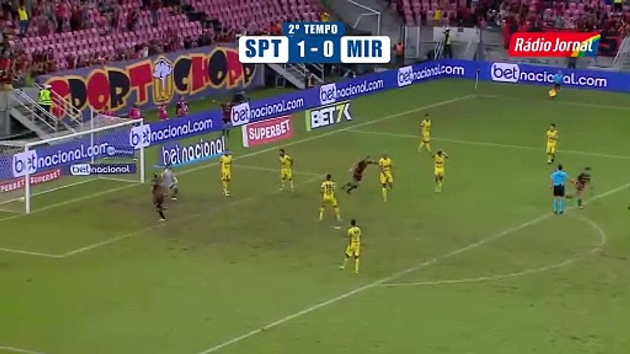 Sport 1x0 Mirassol - Gol de Rosales - Série B - 16 06 2024