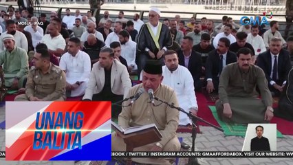Eid'l Adha, ipinagdiwang sa ilang lugar sa Middle East | Unang Balita