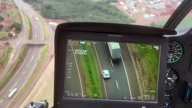 Contrabandista de agrotóxicos é detido pela PM em Toledo após perseguição aerea e terrestre