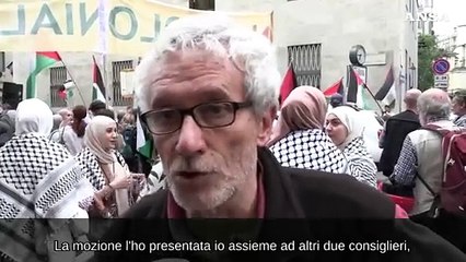 Riconoscimento Palestina, Monguzzi: "Da ieri Milano e' a favore"