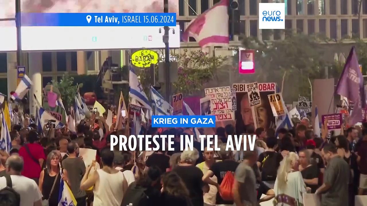 Proteste in Tel Aviv: Nur 7 befreite Geiseln in 8 Monaten Krieg