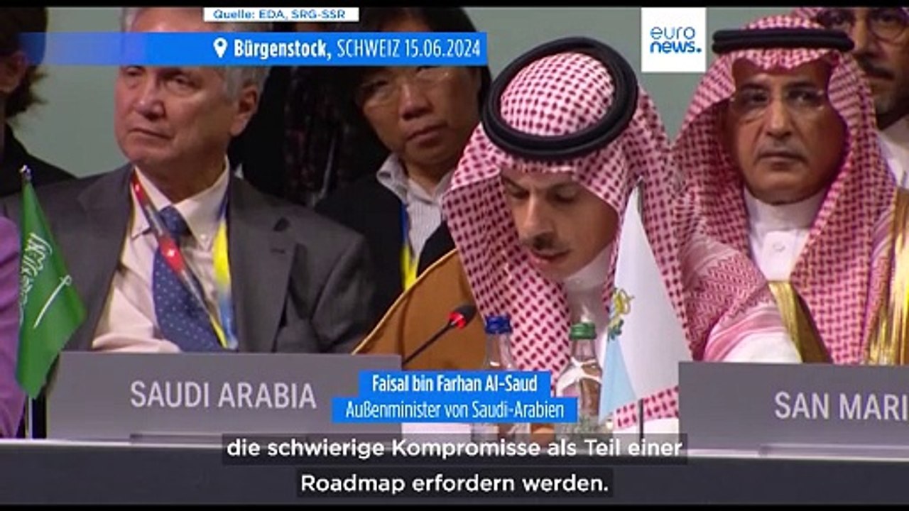 90 Staaten beraten über nukleare Sicherheit auf dem Ukraine-Friedensgipfel