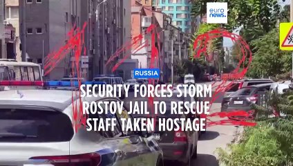 Security forces 'kill' IS hostage takers in Russian detention centre