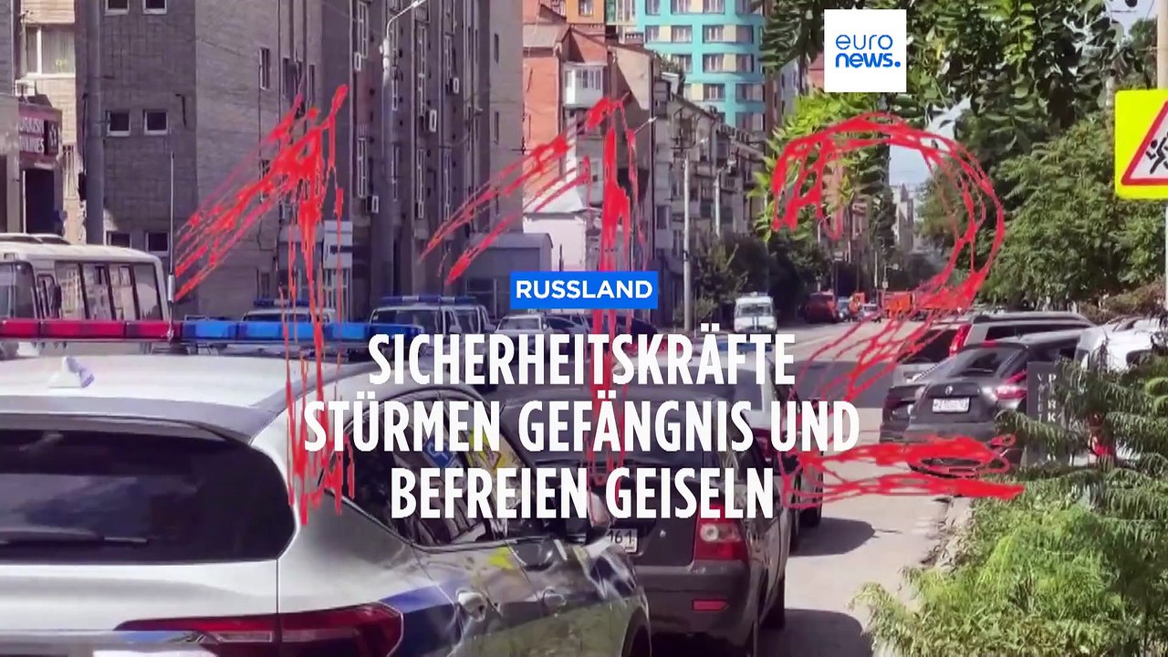 Russland: Sicherheitskräfte stürmen Gefängnis und befreien Geiseln