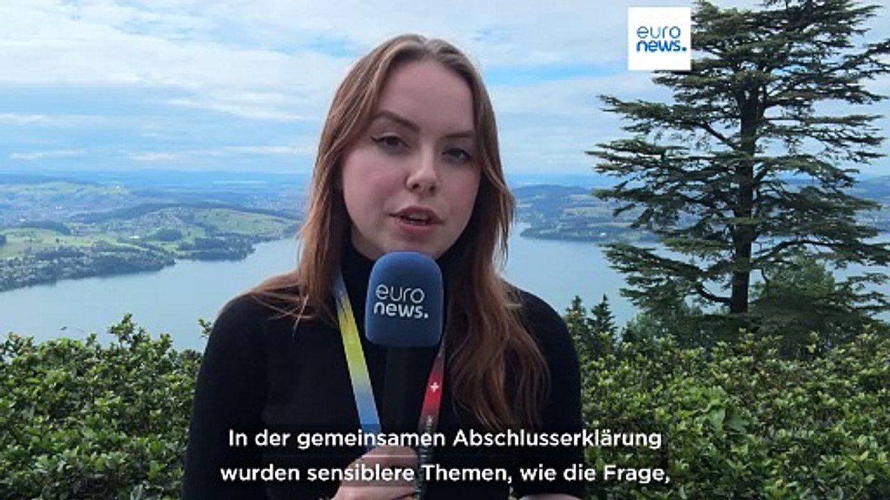 Schweizer Friedensgipfel fordert 'territoriale Integrität' der Ukraine