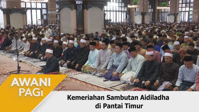 AWANI Pagi: Kemeriahan Sambutan Aidiladha di Pantai Timur