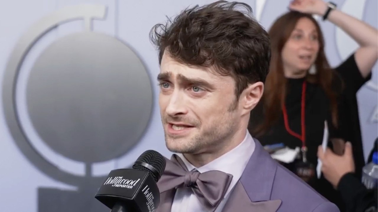 Daniel Radcliffe Talks Receiving First Tony Awards Nomination Amid Closing for 'Merrily We Roll Along' | THR Video