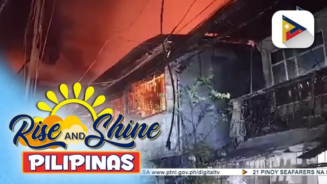 Nasa 60 pamilya, naapektuhan ng sunog sa Tondo, Manila; Tatlong fire volunteer, nasugatan