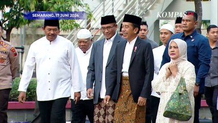 Ini Alasan Jokowi Salat Iduladha 2024 di Semarang