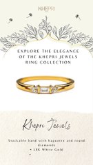 Explore the elegance of the Khepri Jewels Ring Collection