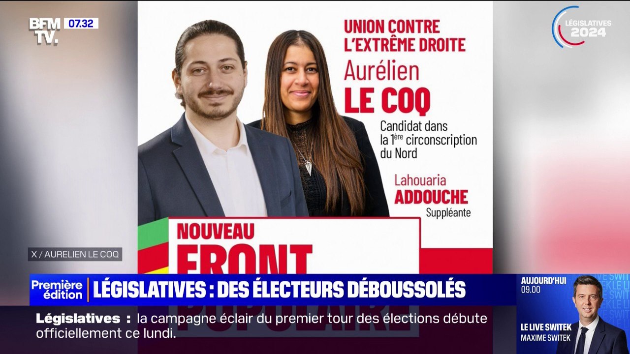Législatives: ces circonscriptions où plusieurs candidats se présentent sous le même parti