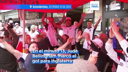 Inglaterra comienza con buen pie la Eurocopa al vencer a Serbia (1-0)