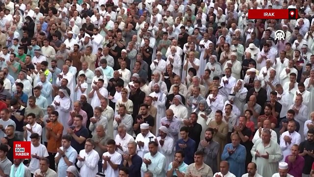 Irak’taki Şiiler Kurban Bayramı namazını bugün kıldı