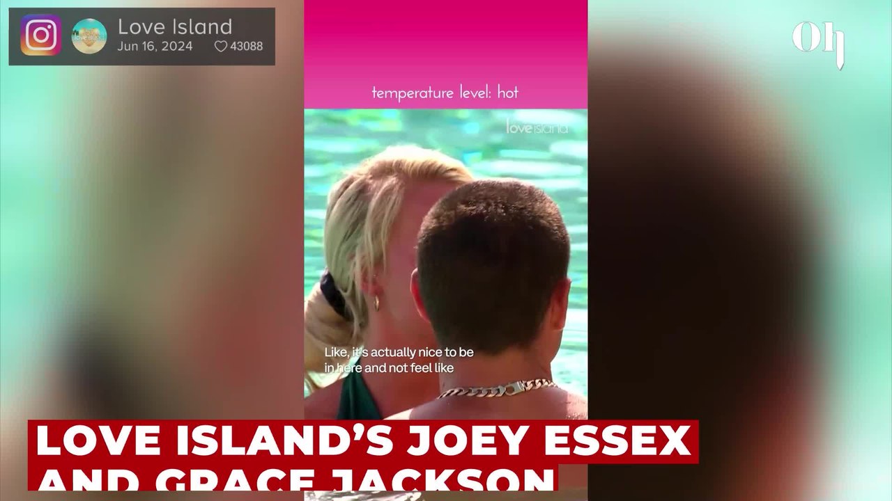 Love Island: Joey Essex 'can't keep his hands off Grace' as they rekindle their romance in Casa Amor
