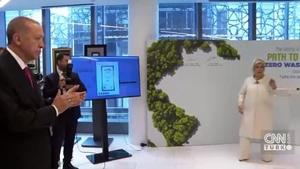 Emine Erdoğan'dan 'Sıfır Atık' çağrısı: ''Üretilen gıdaların üçte birini çöpe atamayız''