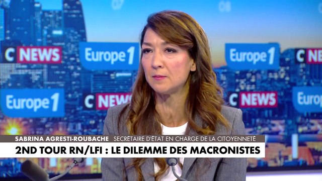 Sabrina Agresti-Roubache : «Est-ce que je renvoie dos à dos le RN et LFI ? C'est une évidence»