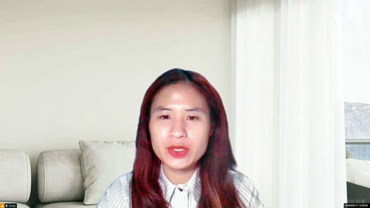 Lê Thị Thu Trang - Video giới thiệu bản thân bằng tiếng Trung