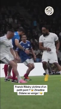 Ribery Ridiculisé en match mais vengé par Zidane d'une façon géniale