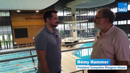 1/5 : Rémy Hammer et l'association Trampoline Plongeon Acrobatie Alsace