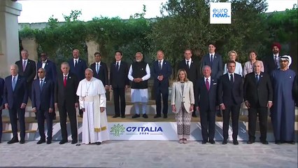 Acusaciones de 'doble rasero' al G7 en una cumbre que refuerza la imagen de Giorgia Meloni
