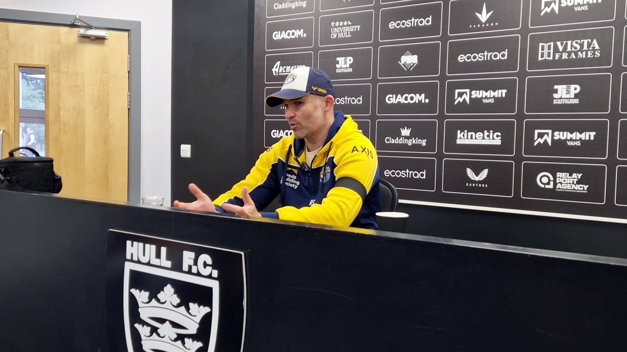 Hull FC 18 Leeds Rhinos 10: Rohan Smith press conference