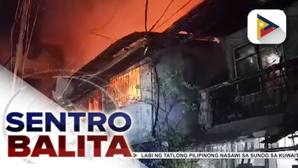 60 pamilya, nawalan ng tirahan sa sunog sa Tondo, Manila; tatlong fire volunteers, nasugatan
