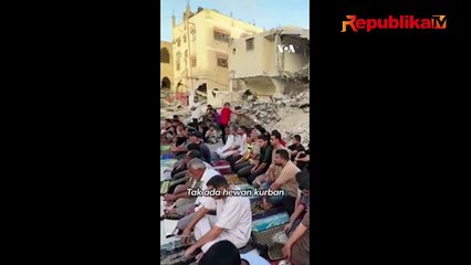 Warga Gaza: Tak Ada Hewan Kurban, Kami Kurbankan Diri Sendiri