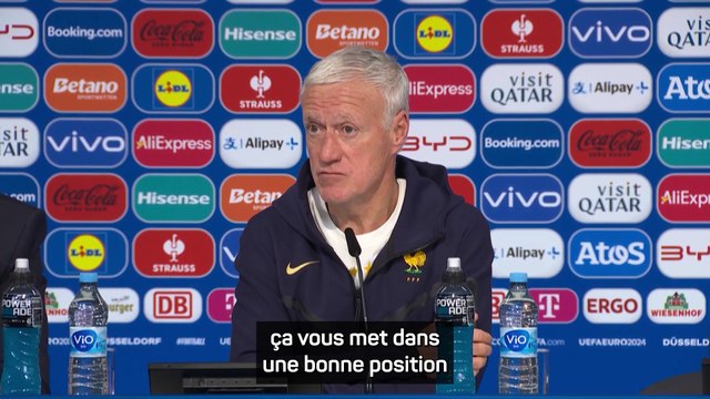 Deschamps : L'Autriche ? Un match important, mais pas décisif