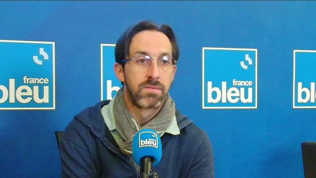 Mathieu Mahéo, secrétaire académique du SNES-FSU en Bretagne