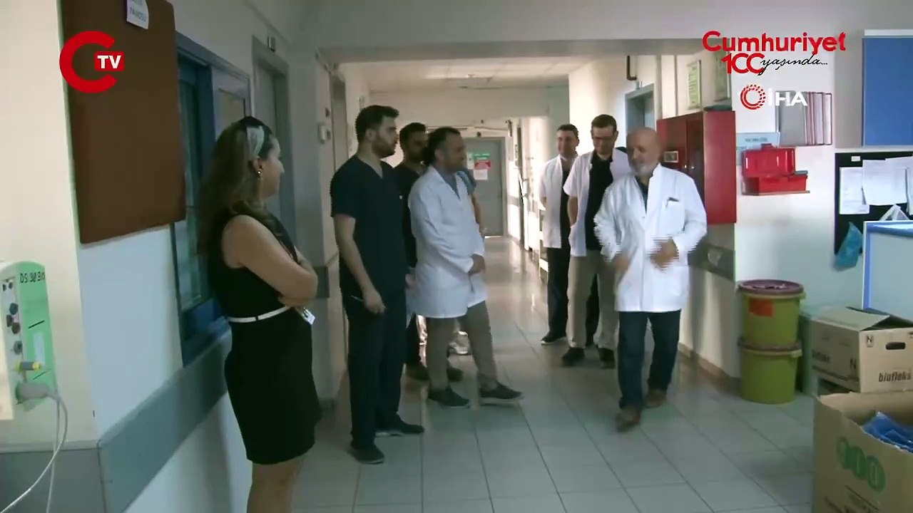 Karın ağrısı şikayetiyle gitti, dev tümör çıkar...