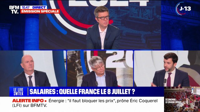 On aimerait tous pouvoir augmenter le Smic : le débat entre Jean-Philippe Tanguy (RN), Éric Coquerel (LFI) et le ministre Roland Lescure