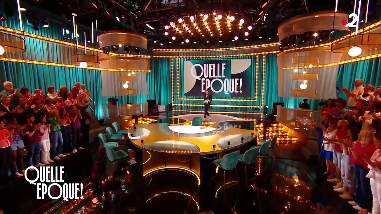 Léa Salamé accueille Christophe Dechavanne dans "Quelle époque !" ce samedi 15 juin 2024 sur France 2.