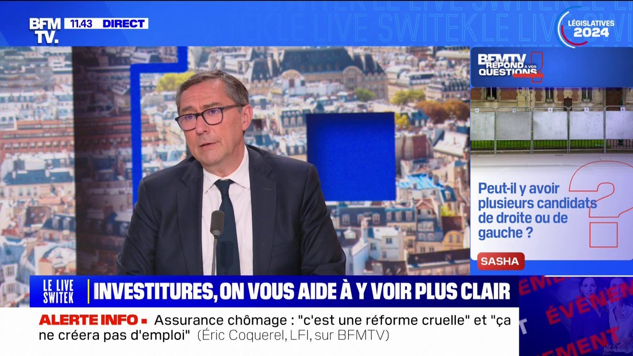 Législatives: peut-il y avoir plusieurs candida...