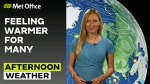 Met Office Afternoon Weather Forecast 17/06/24 - Mixture of bright spells and showers