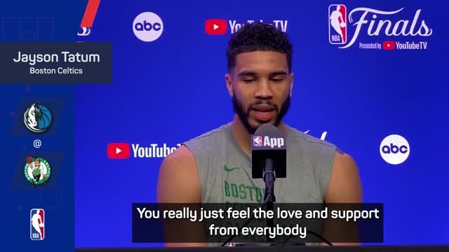 Tatum and Brown hope to make 'amazing' Celtics fans proud