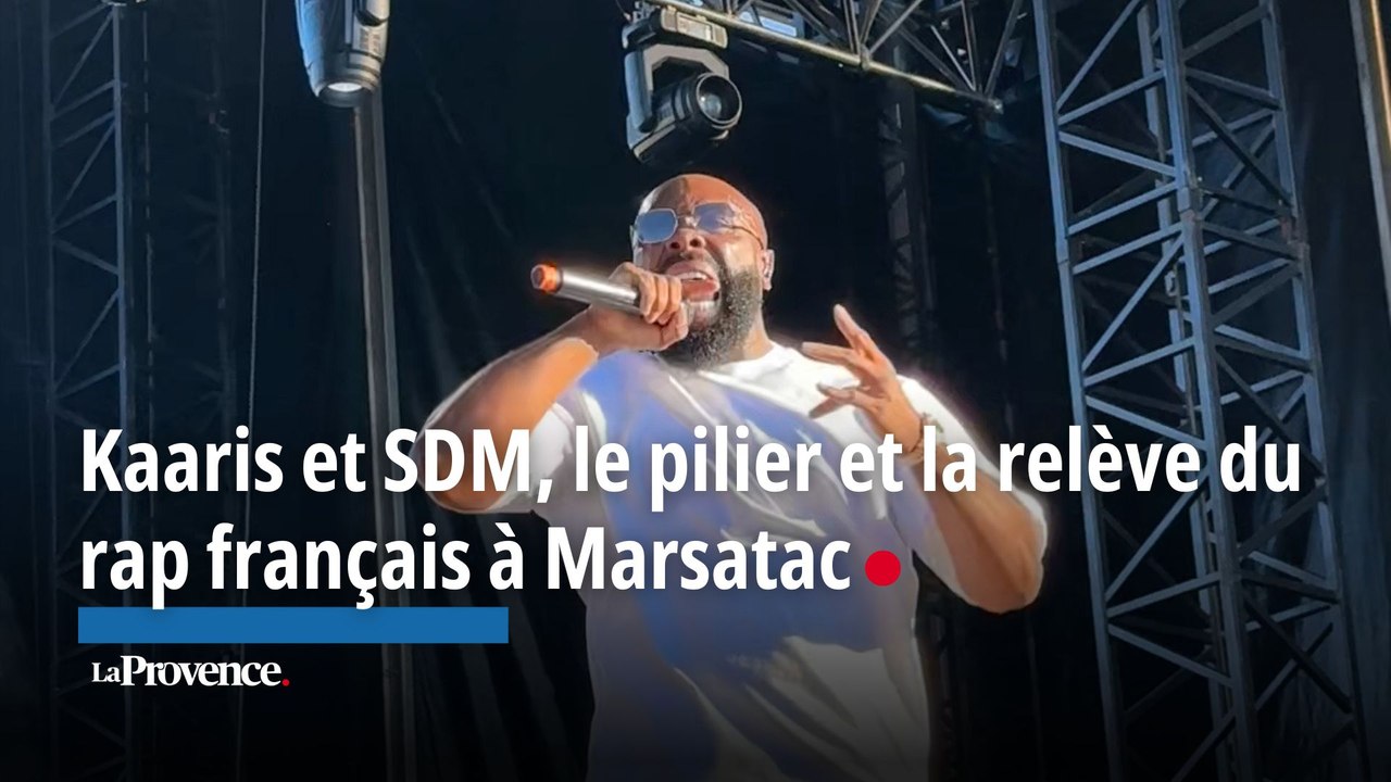 Kaaris et SDM, le pilier et la relève du rap français à Marsatac