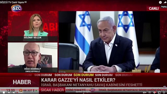 İsrail savaş kabinesi dağıldı! Bu kararın arkasında ne var? Emekli Büyükelçi Oğuz Demiralp yorumladı